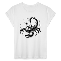 Thumbnail for Women's Magic Scorpio Relaxed Fit T-Shirt - white