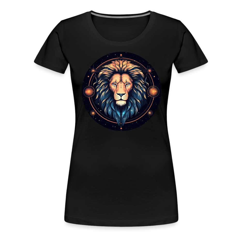 Women's Magic Leo Premium T-Shirt - black