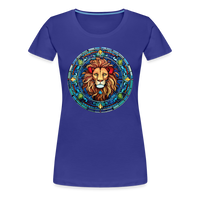 Thumbnail for Women's Mosaic Leo Premium T-Shirt - royal blue