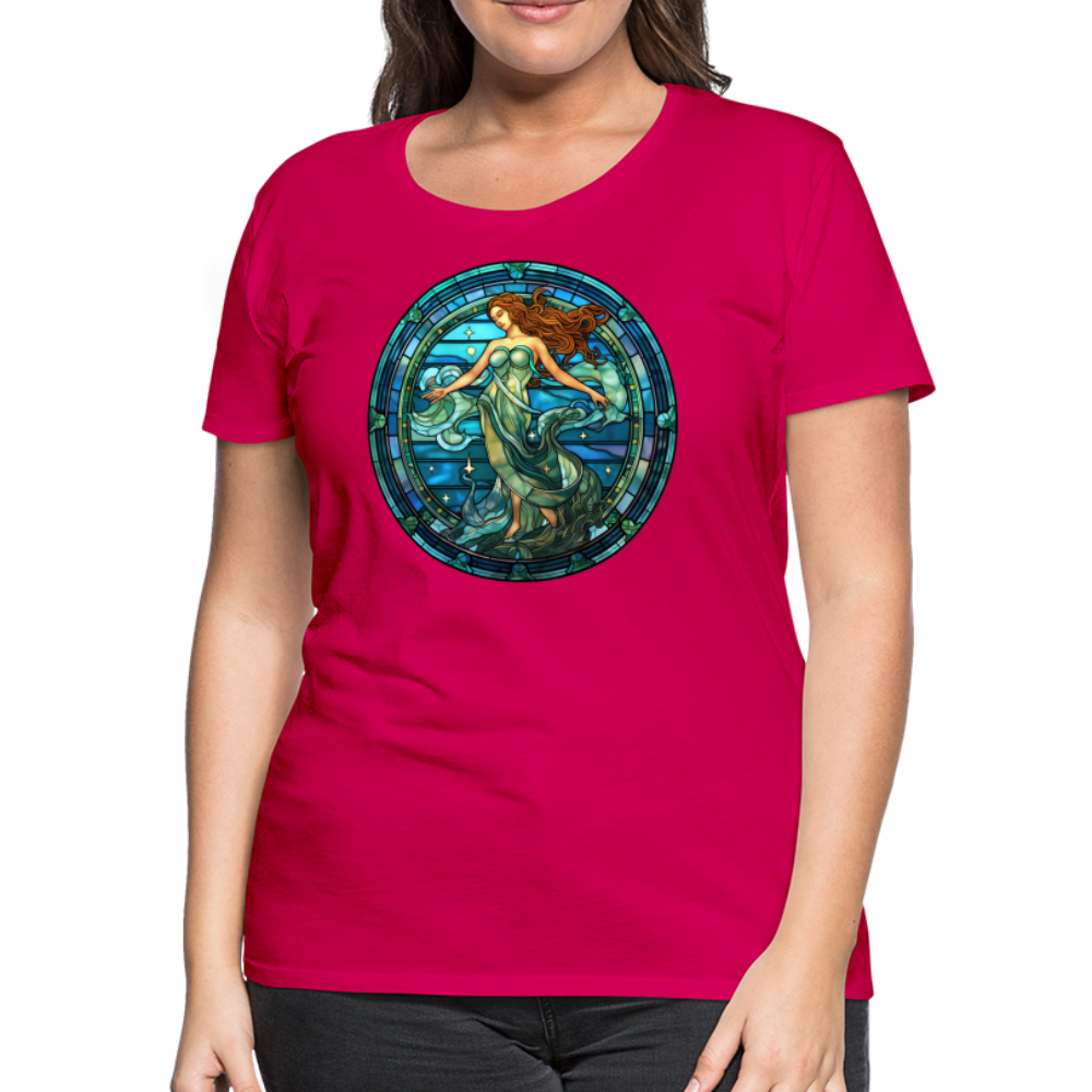 Women’s Mosaic Aquarius Premium T-Shirt - dark pink