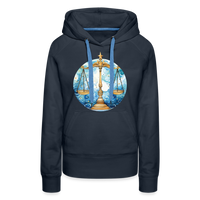 Thumbnail for Women’s Mythical Libra Premium Hoodie - navy