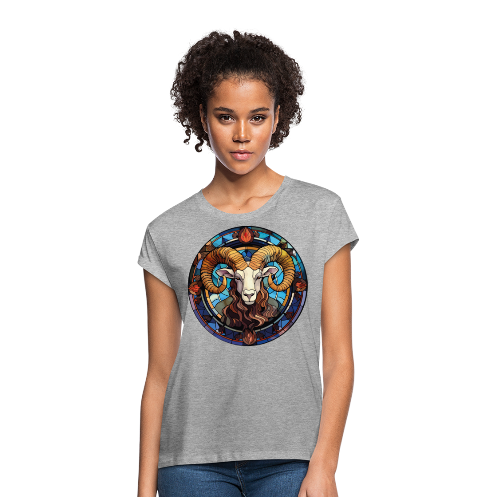 Women's Mosaic Aries Relaxed Fit T-Shirt - heather gray