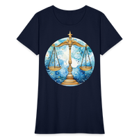 Thumbnail for Women's Mythical Libra T-Shirt - navy