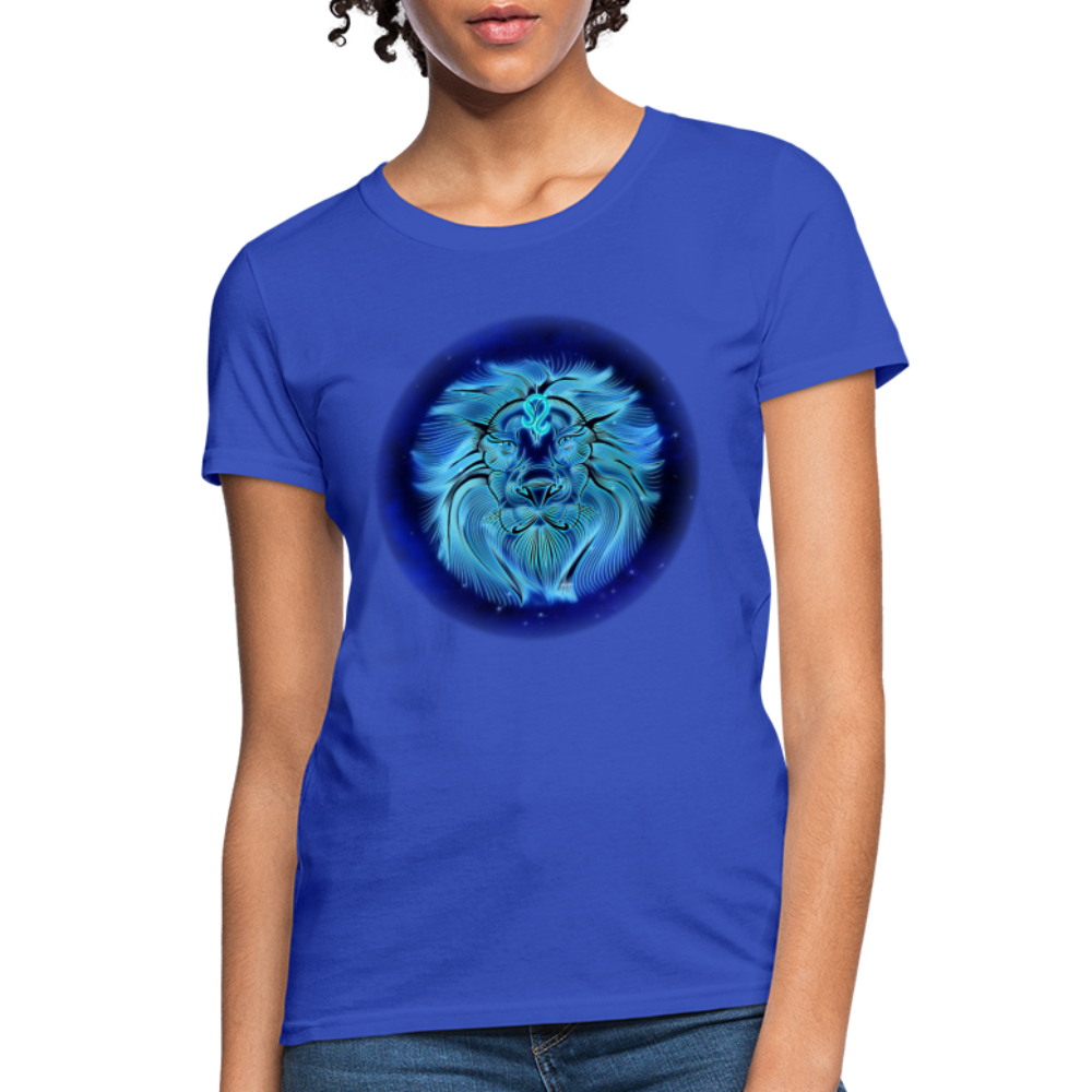 Women's Stellar Leo T-Shirt - royal blue