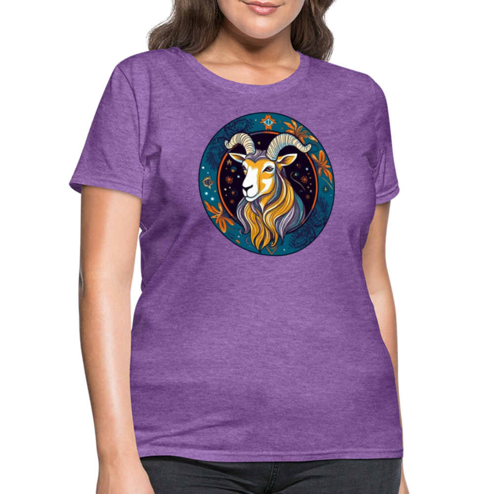 Women's Mythical Capricorn T-Shirt - purple heather