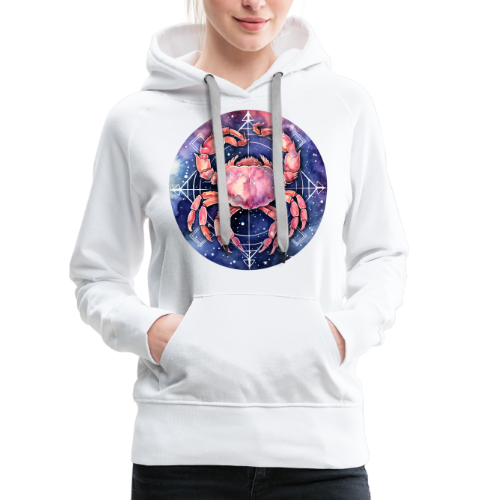 Women’s Mythical Cancer Premium Hoodie - white