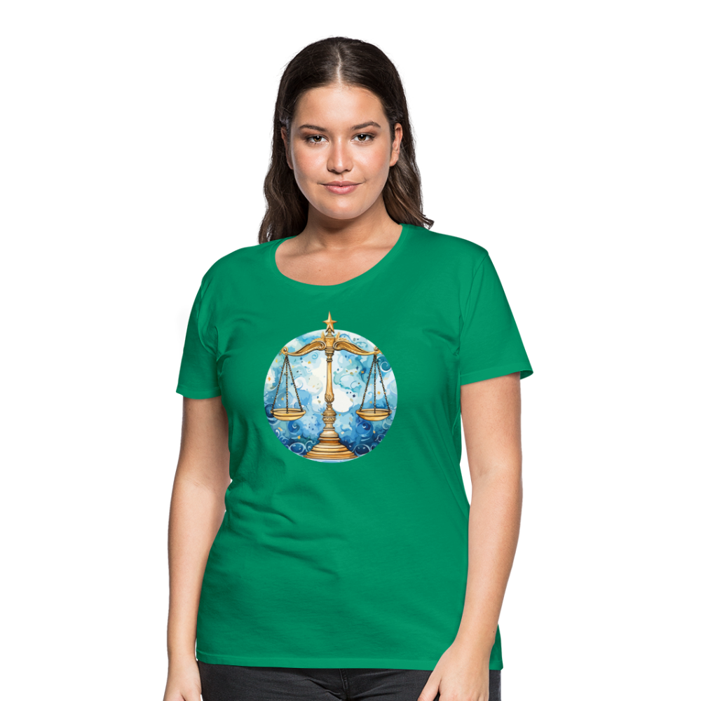 Women’sMythical Libra Premium T-Shirt - kelly green