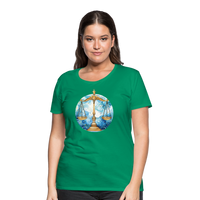 Thumbnail for Women’sMythical Libra Premium T-Shirt - kelly green