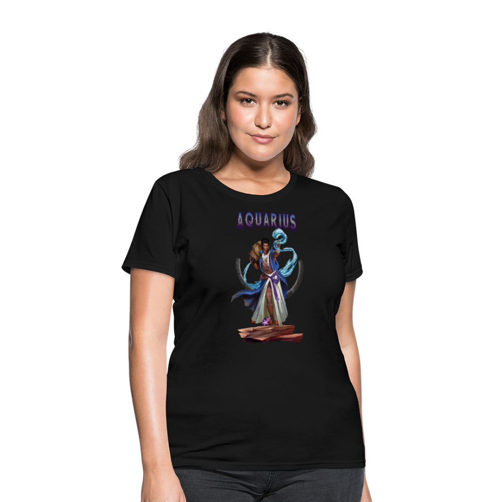 Women's Astral Aquarius T-Shirt - black