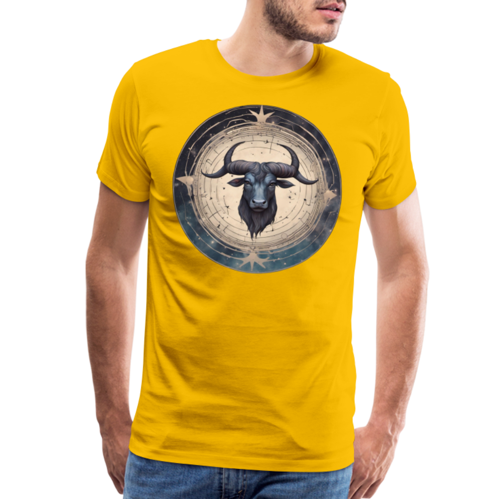 Men's Mythical Taurus Premium T-Shirt - sun yellow