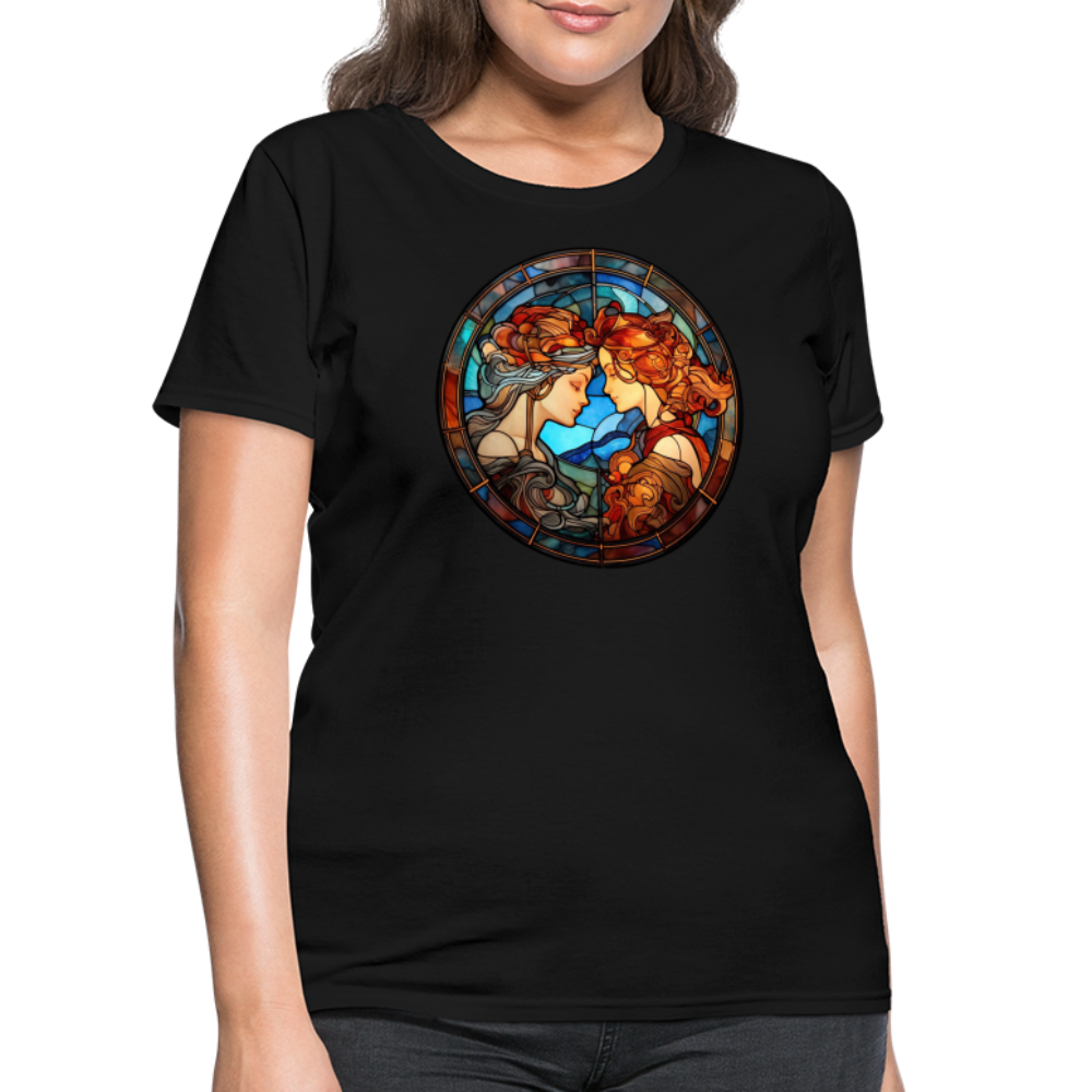 Women's Mosaic Gemini T-Shirt - black