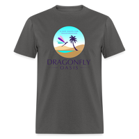 Thumbnail for Men's Dragonfly Classic T-Shirt - charcoal