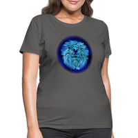 Thumbnail for Women's Stellar Leo T-Shirt - charcoal