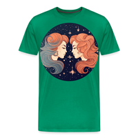 Thumbnail for Men's Mystic Gemini Premium T-Shirt - kelly green