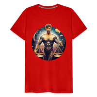 Thumbnail for Men's Mythical Libra Premium T-Shirt - red