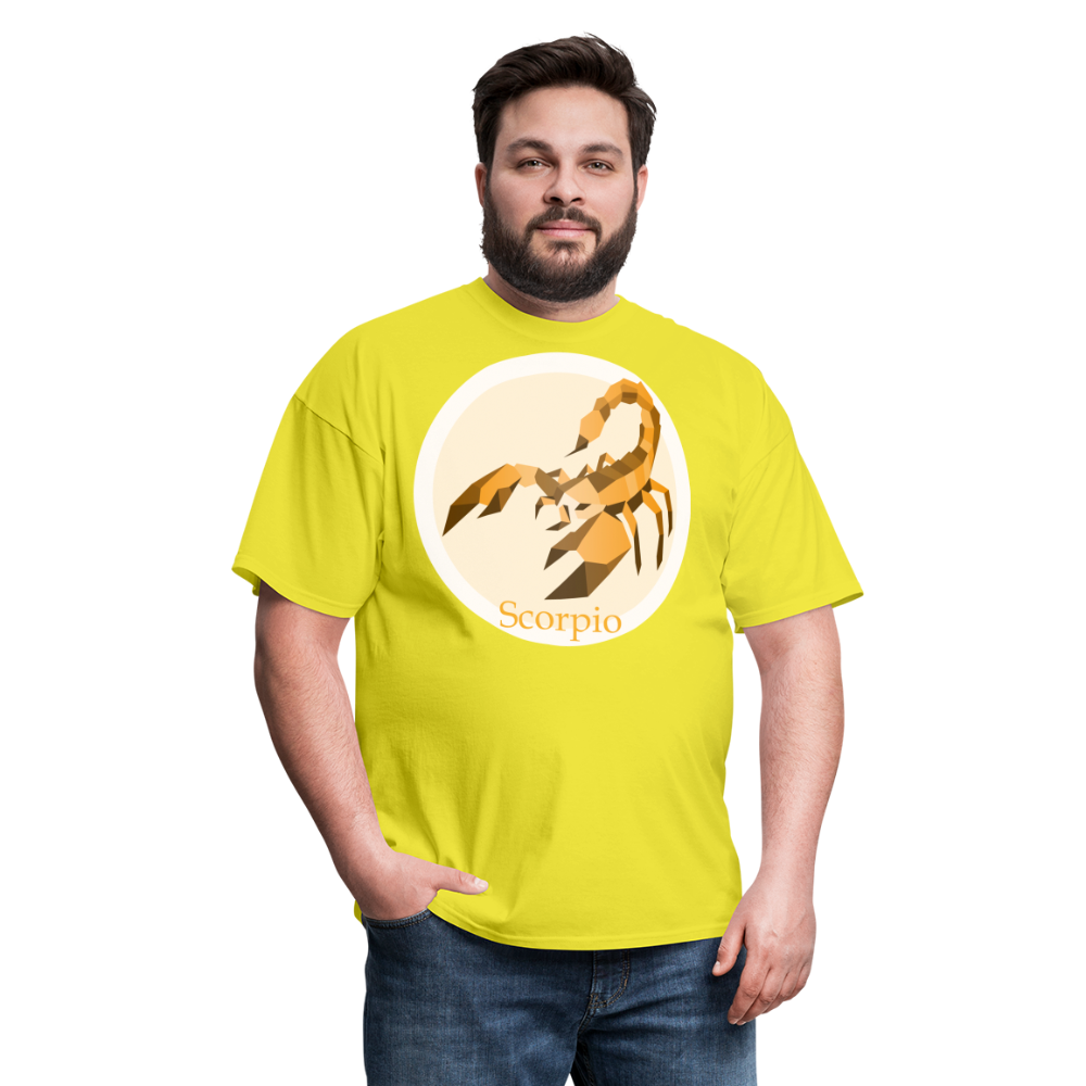 Men's Mosaic Scorpio Classic T-Shirt - yellow