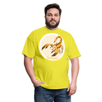 Thumbnail for Men's Mosaic Scorpio Classic T-Shirt - yellow