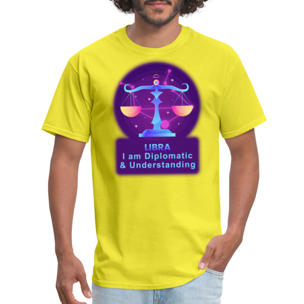 Men's Neon Libra Classic T-Shirt - yellow