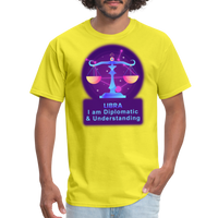 Thumbnail for Men's Neon Libra Classic T-Shirt - yellow