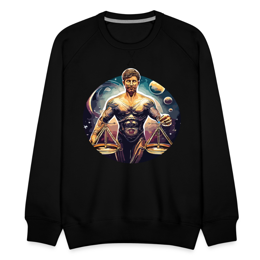 Men’s Mythical Libra Premium Sweatshirt - black