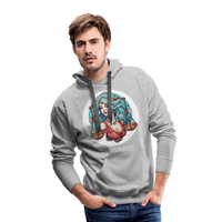 Thumbnail for Men’s Symbol Libra Premium Hoodie - heather grey