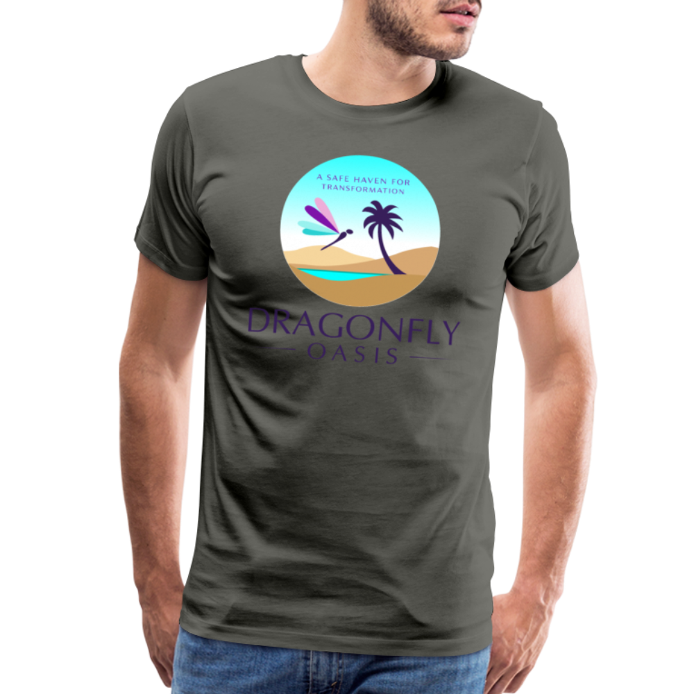 Men's Dragonfly Oasis V.1 Premium T-Shirt - asphalt gray