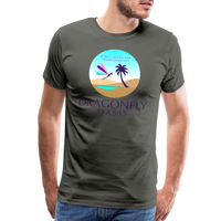 Thumbnail for Men's Dragonfly Oasis V.1 Premium T-Shirt - asphalt gray