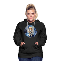 Thumbnail for Women’s Mythical Leo Premium Hoodie - black