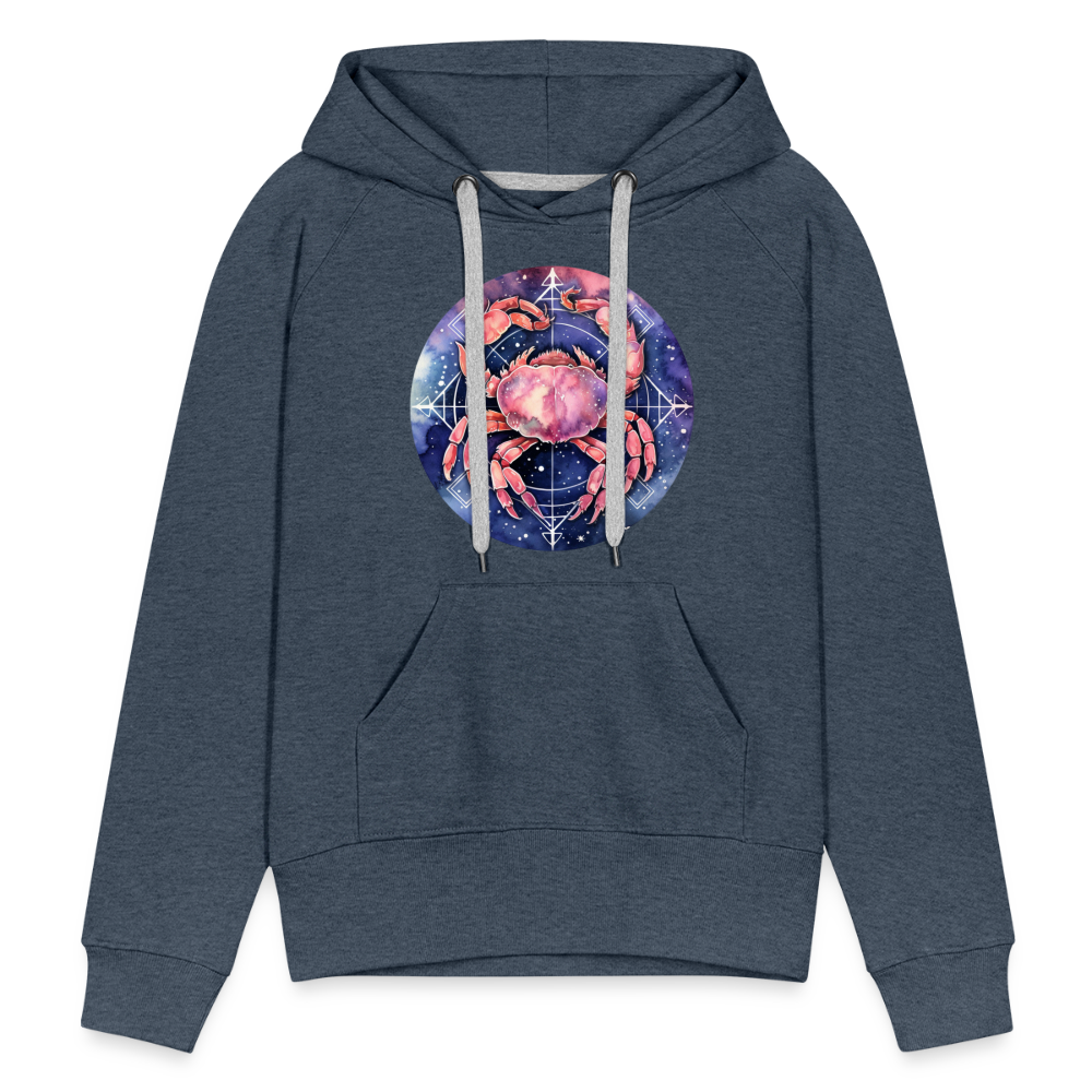 Women’s Mythical Cancer Premium Hoodie - heather denim