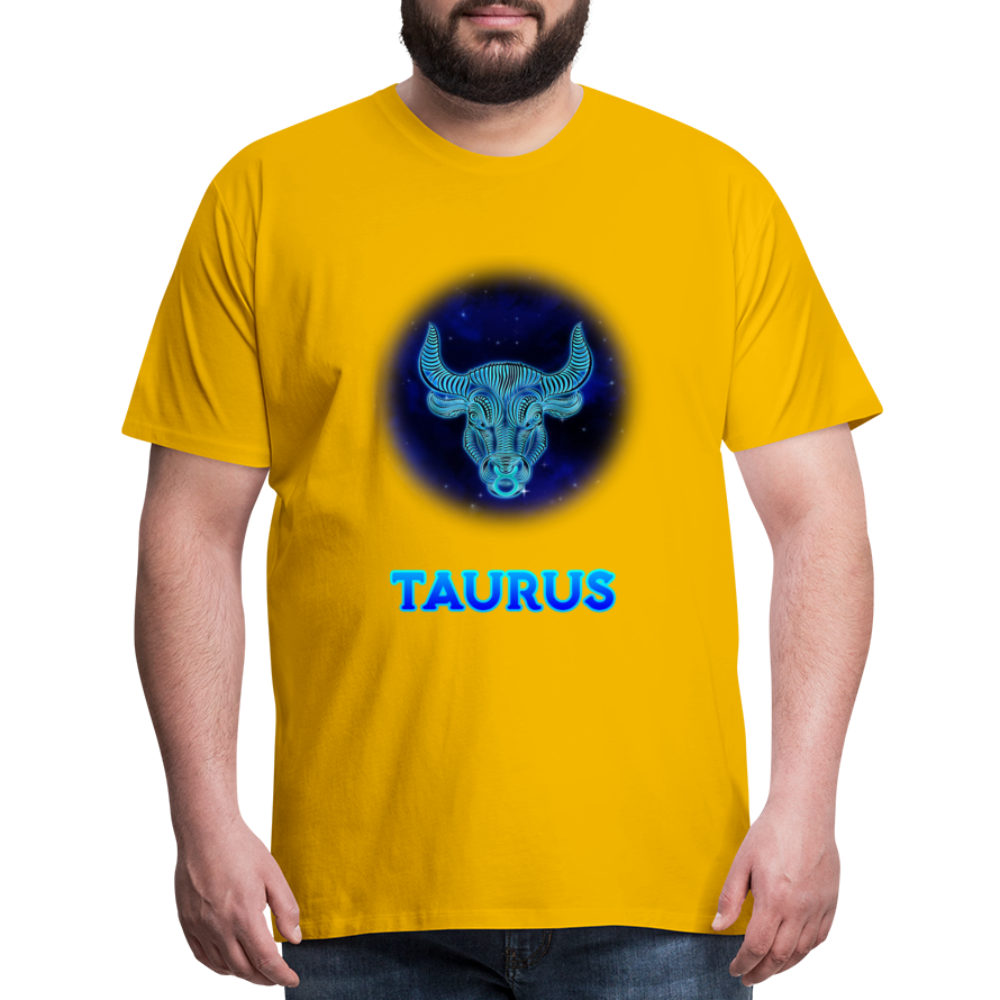 Men's Taurus Premium T-Shirt - sun yellow