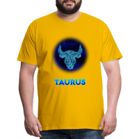 Thumbnail for Men's Taurus Premium T-Shirt - sun yellow