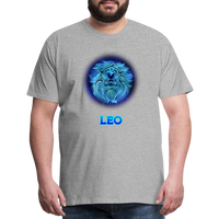 Thumbnail for Men's Leo Premium T-Shirt - heather gray