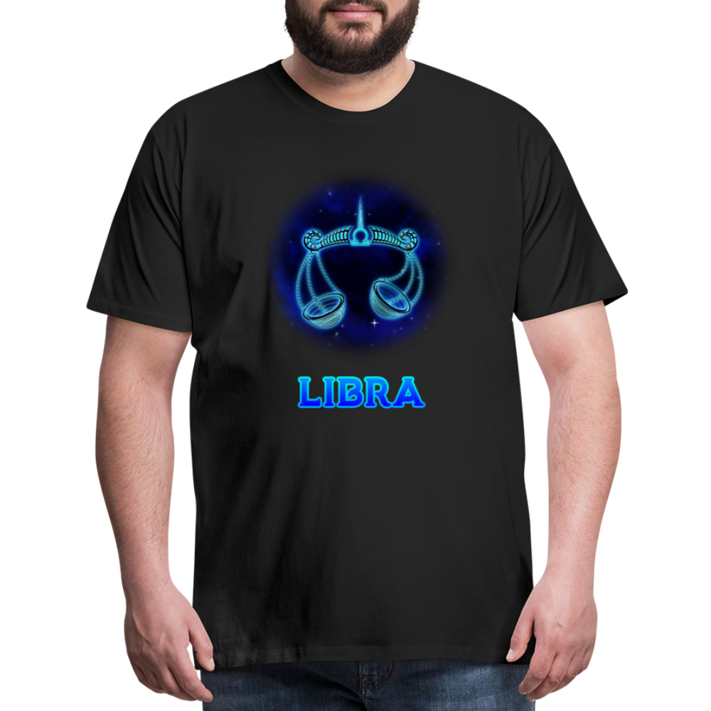 Men's Libra Premium T-Shirt - black