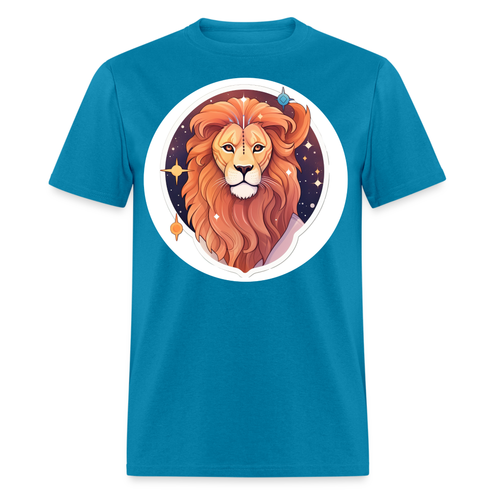 Men's Symbol Leo Classic T-Shirt - turquoise