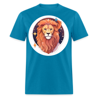 Thumbnail for Men's Symbol Leo Classic T-Shirt - turquoise