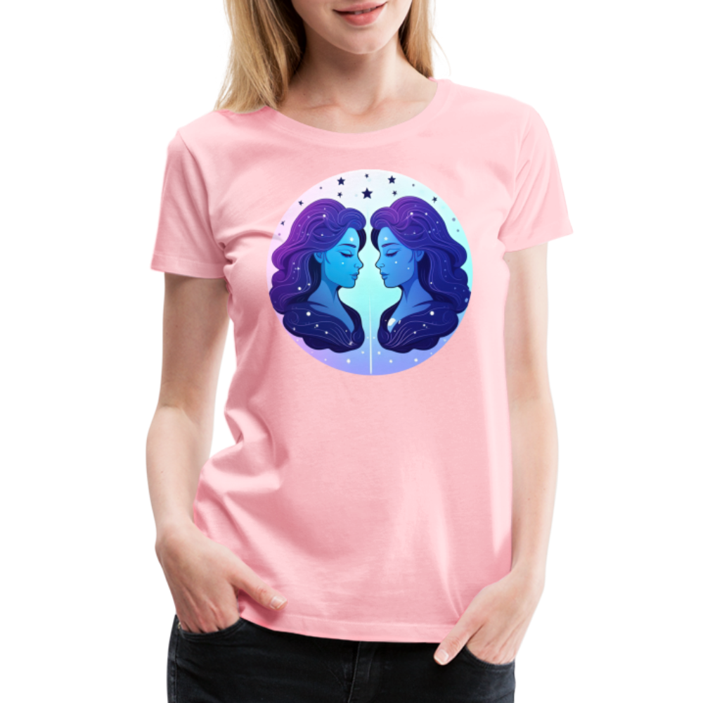 Women’s Magic Gemini Premium T-Shirt - pink