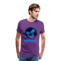 Thumbnail for Men's Aquarius Premium T-Shirt - purple