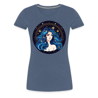 Thumbnail for Women’s Magic Virgo Premium T-Shirt - heather blue