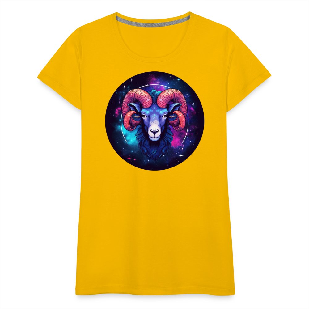 Women’s Magic Aries Premium T-Shirt - sun yellow