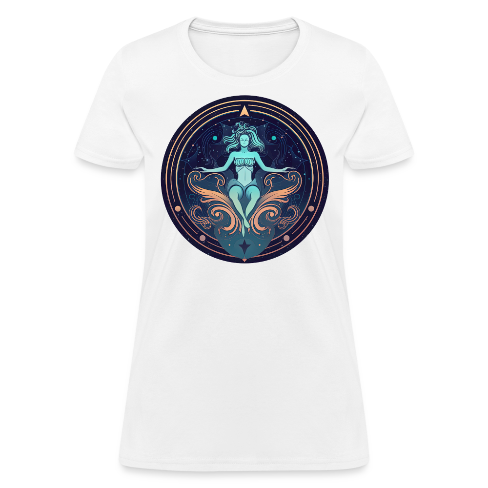 Women's Mystic Aquarius T-Shirt - white