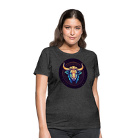 Thumbnail for Women's Magic Taurus T-Shirt - heather black