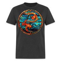 Thumbnail for Men's Mosaic Pisces Classic T-Shirt - heather black