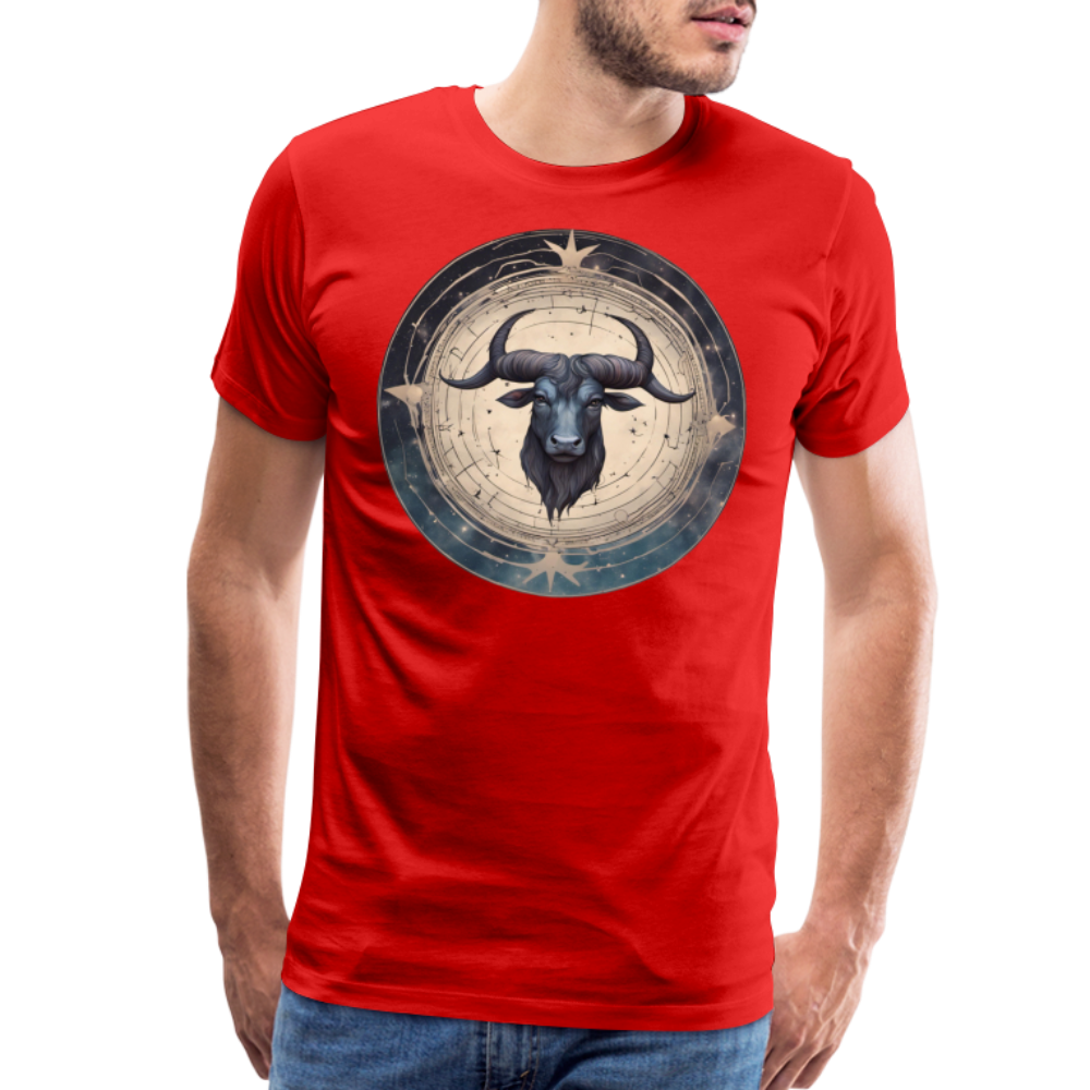 Men's Mythical Taurus Premium T-Shirt - red