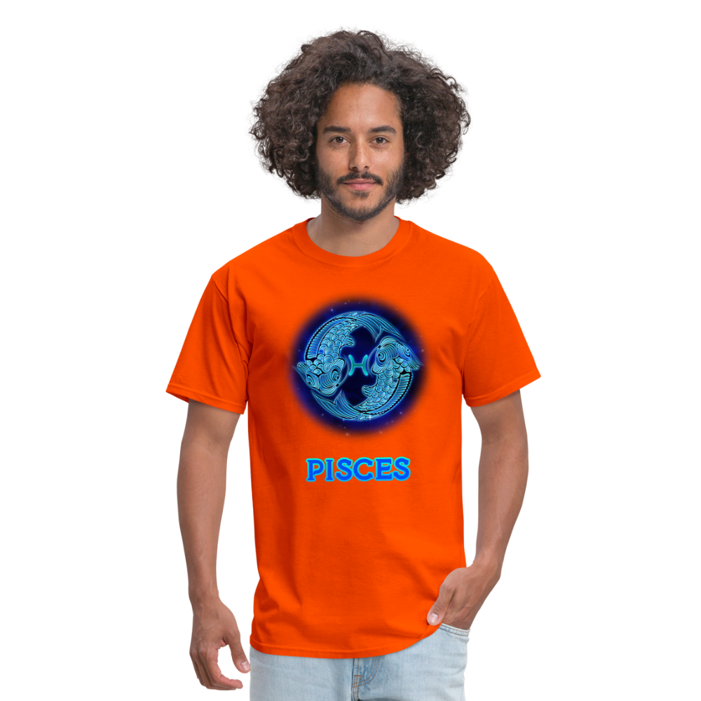 Men's Stellar Pisces Classic T-Shirt - orange