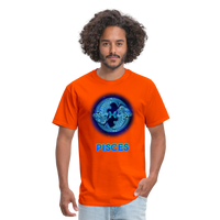 Thumbnail for Men's Stellar Pisces Classic T-Shirt - orange