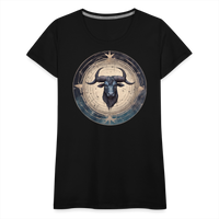 Thumbnail for Women’s Mythical Taurus Premium T-Shirt - black