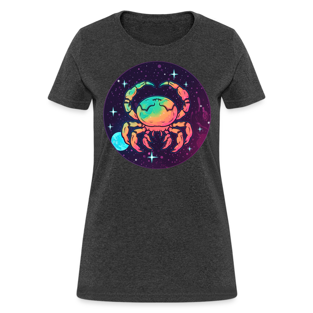 Women's Mystic Cancer T-Shirt - heather black