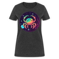 Thumbnail for Women's Mystic Cancer T-Shirt - heather black