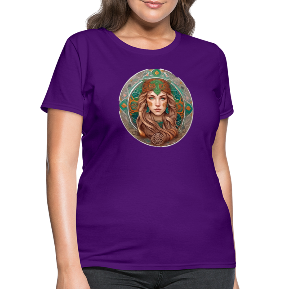 Women's Mythical Virgo T-Shirt - purple