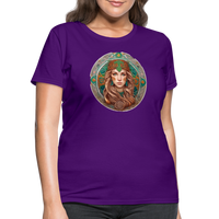 Thumbnail for Women's Mythical Virgo T-Shirt - purple